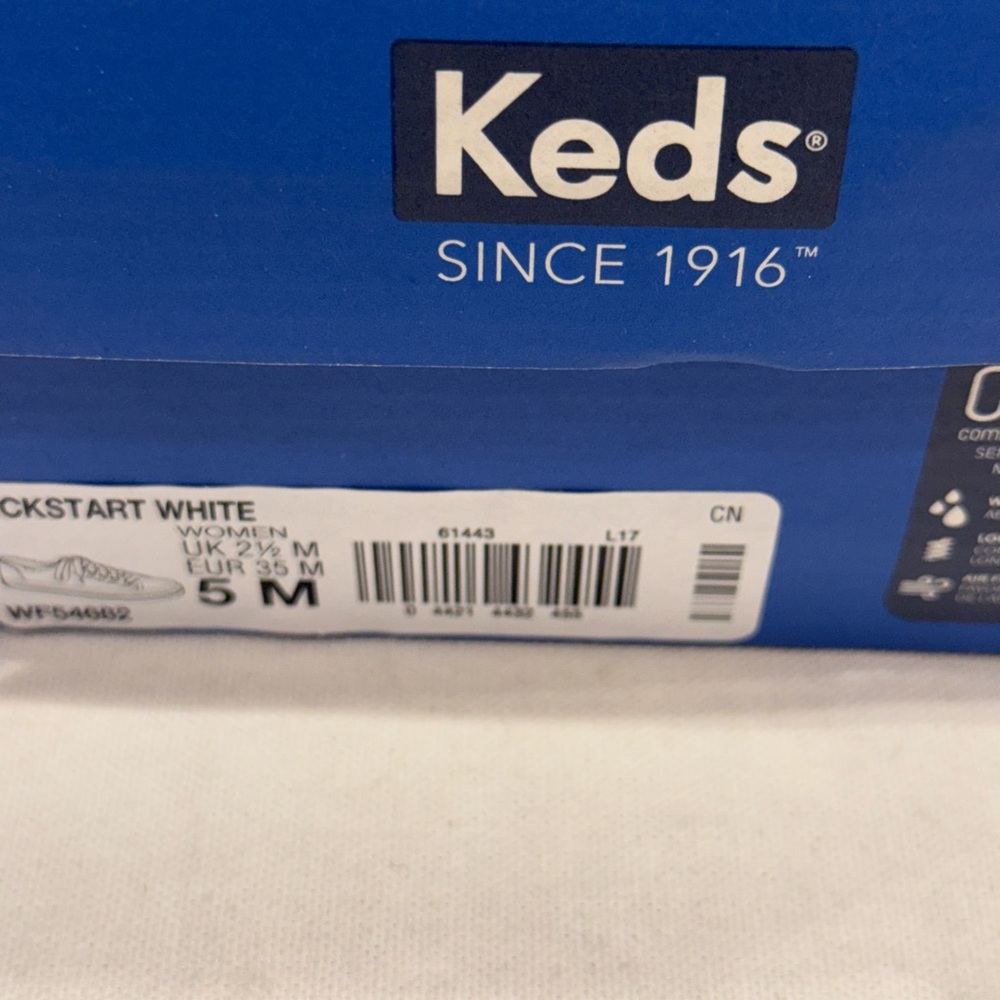 Keds Kickstart WF54682 Women's Sneakers Color White - Picture 8 of 9